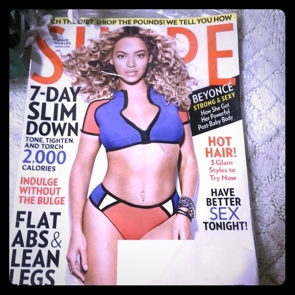 Beyoncé Featured Shape magazine y2k - Picture 1 of 1
